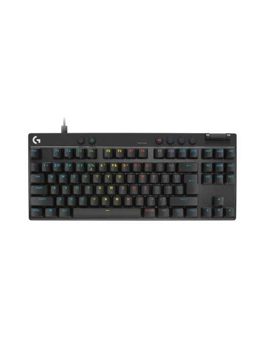 Logitech Logitech PRO X RAPID RGB Wired Logitech Magnetic Analog Gaming Keyboard