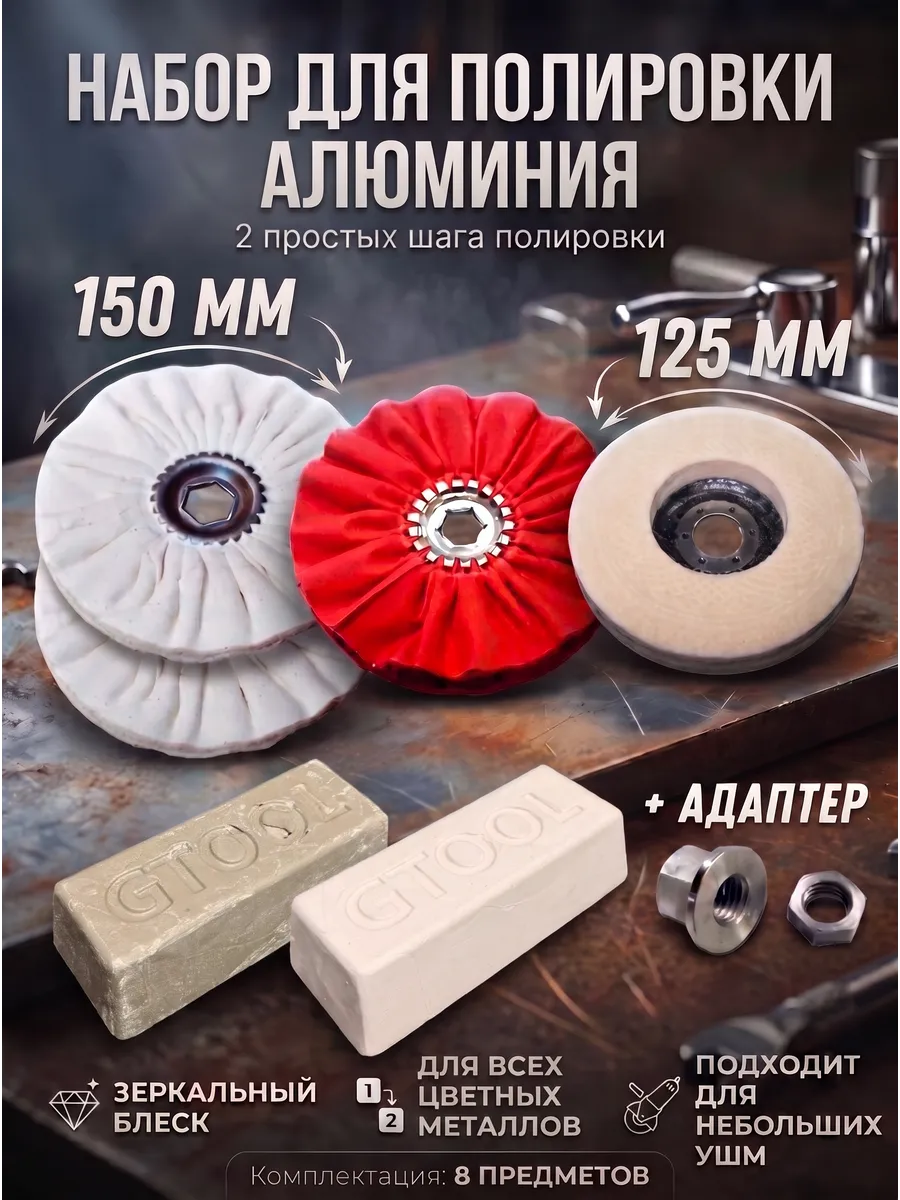 Набор для полировки алюминия - ALU Polish