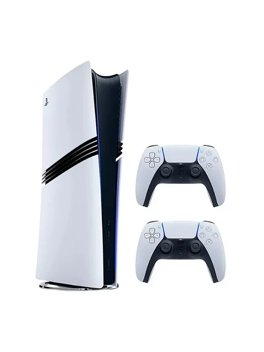 SONY Игровая приставка 5 PRO 2 джойстика без дисковода, белый, фото 2