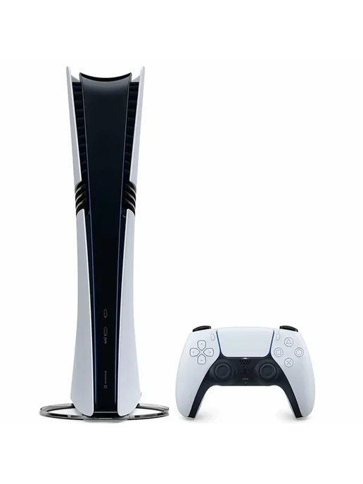 SONY Игровая приставка 5 PRO 2 джойстика без дисковода, белый, фото 3