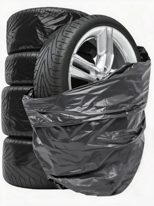 LADISLAV COMPANY Пакеты для хранения колес серые R22 4 шт, 20 шт, фото 6