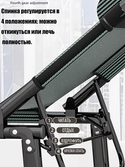 Раскладушка с матрасом взрослая усиленная для сна, вариант, фото 2