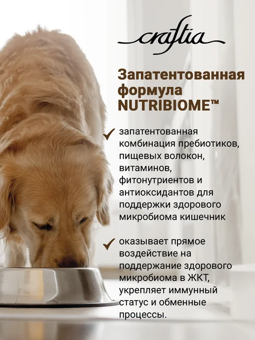 Сухой корм CRAFTIA Сел… для собак, крупные, средние, лосось, 10,12 кг, фото 5