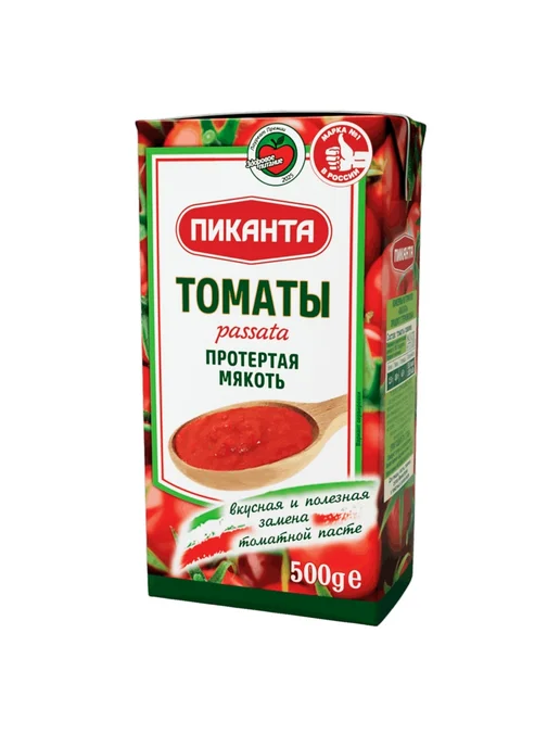 Мякоть томатов протертая 500 гр, 500 г, фото 2