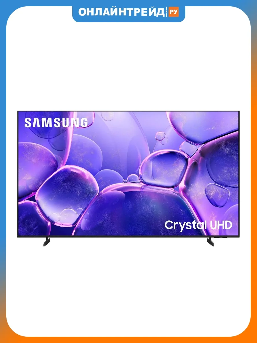 Телевизор 43" UE43U8000FUXRU 4K Ultra HD черный Samsung 786217476 купить в интернет‑магазине Wildberries