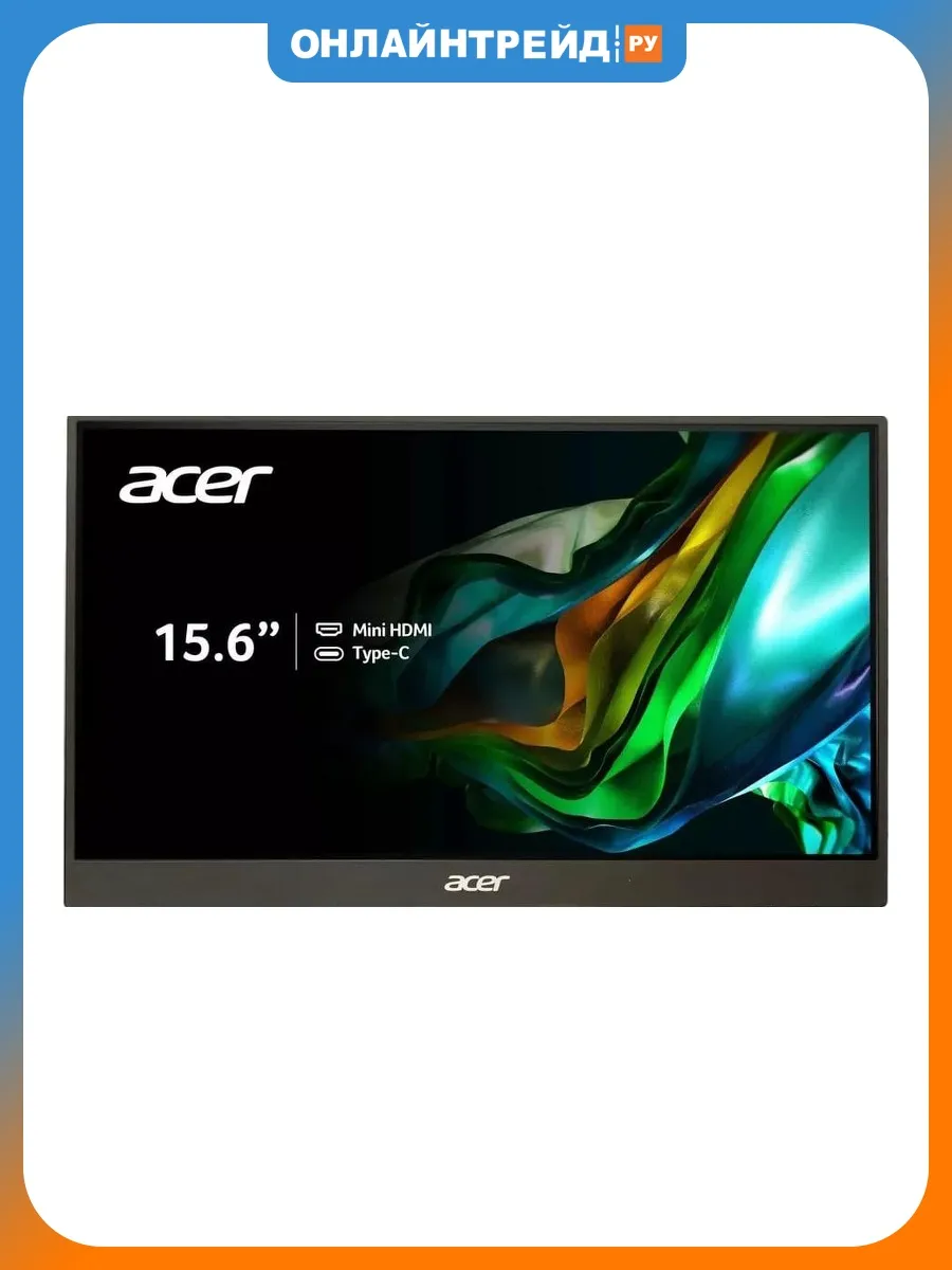 Acer Монитор 15.6" PM161QJbmiuux Black