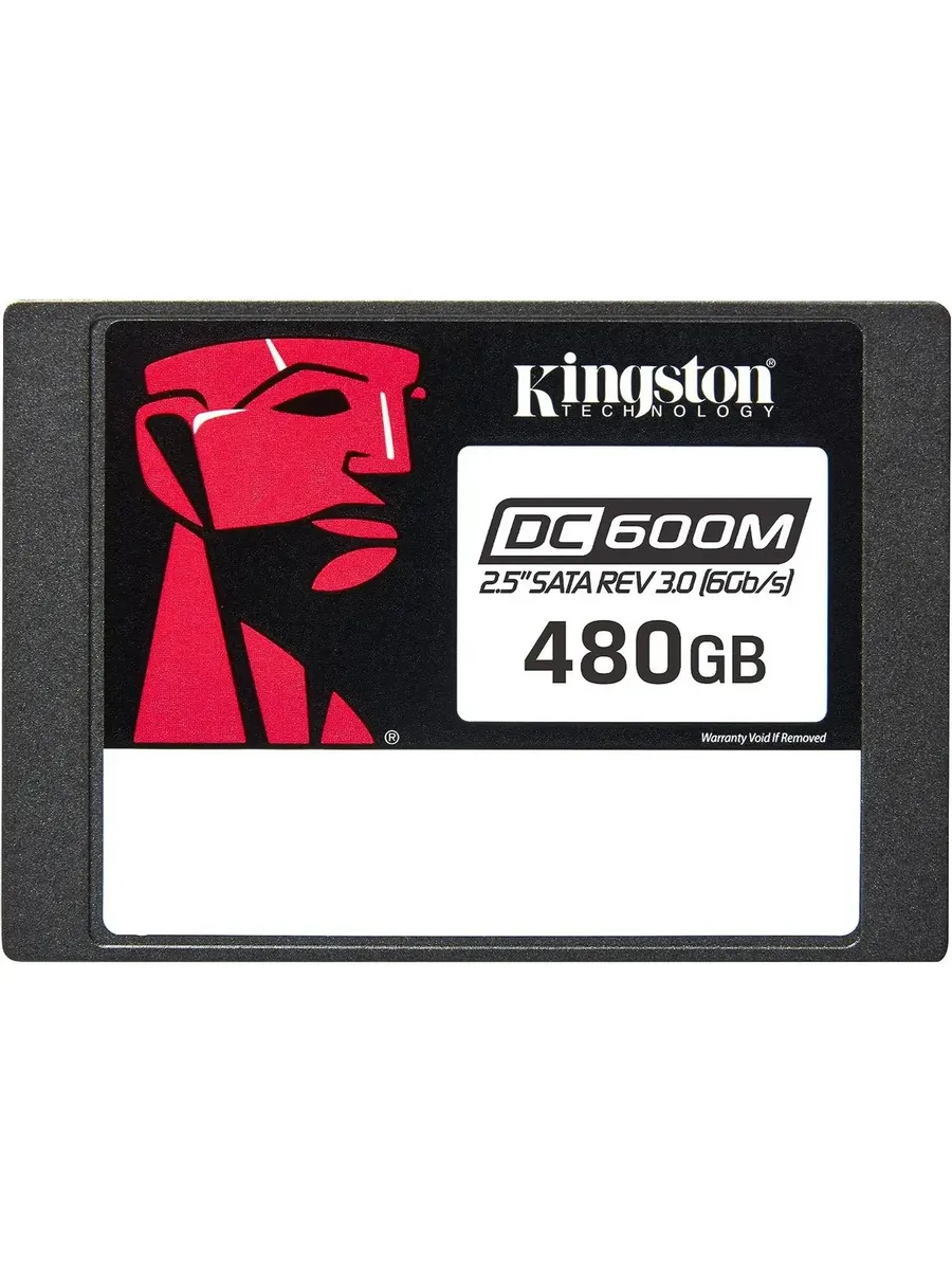 Kingston Накопитель SSD диск DC600M, 480 ГБ, 2.5", SATA3