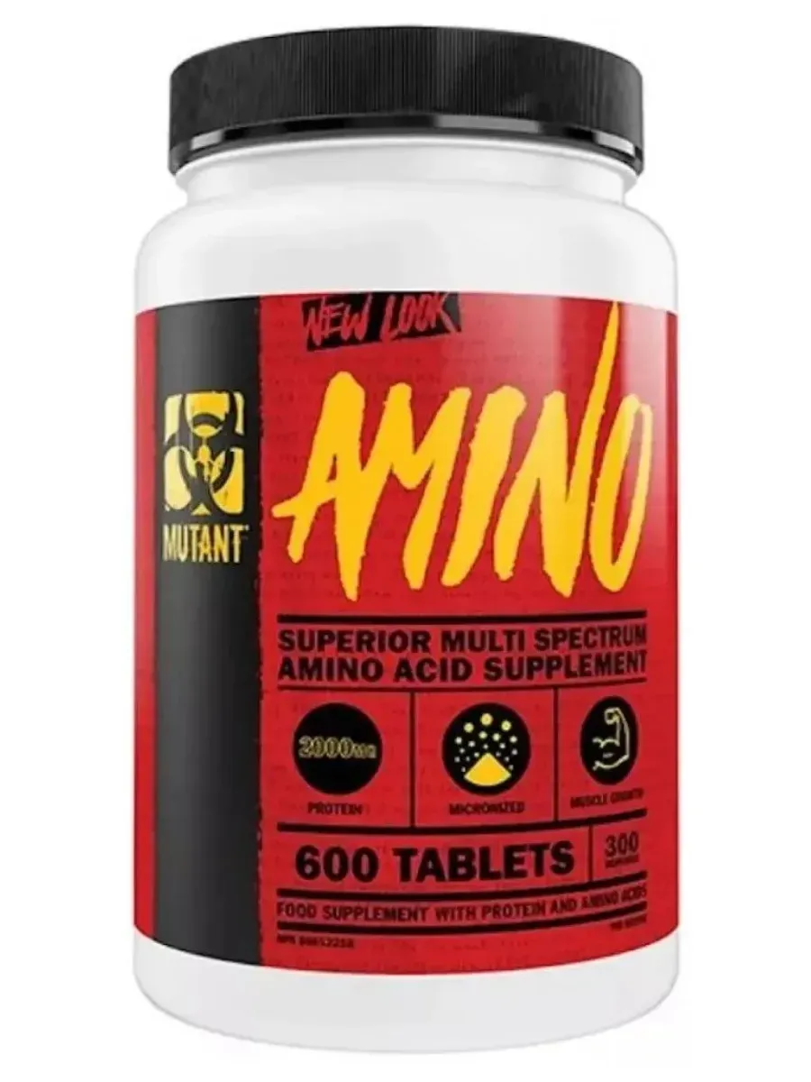 Mutant Аминокислоты Amino 600 таблеток