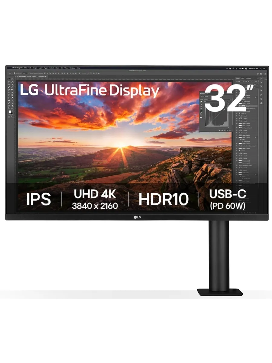 Монитор 31.5 Дюймов для офиса 4K 32UN880K-B LG 786714906 купить в интернет‑магазине Wildberries