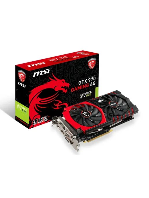 Видеокарта GTX 970 4gb MSI Gaming, 4 ГБ, фото 4