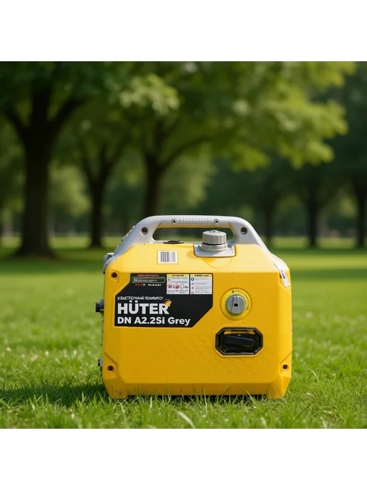 HUTER Инверторный генератор DN A2,2SI Grey, серый, фото 7