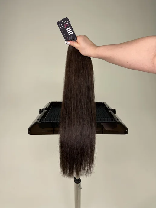 Hair_Pro Волосы для наращивания натуральные срез 50 см 100 гр, 100 г, фото 5