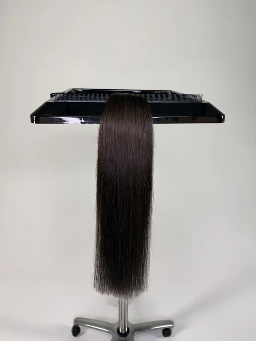 Hair_Pro Волосы для наращивания натуральные срез 50 см 100 гр, 100 г, фото 7