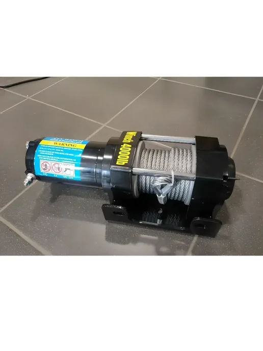 Лебедка электрическая 12V Electric Winch 4000lbs 1814kg, 1814 кг, фото 2