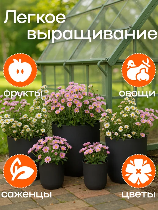 GrowerGreen Горшок текстильный 20л 1шт, 20 л, 1 шт, фото 3