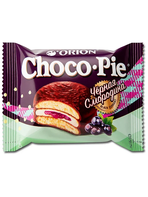 ORION Group Пирожное Choco Pie «Черная смородина», 12 шт. (в пакете), 12 шт, фото 2