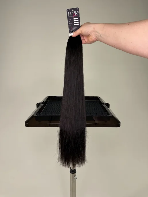 Hair_Pro Волосы для наращивания натуральные срез 60 см 100 гр, 100 г, фото 4