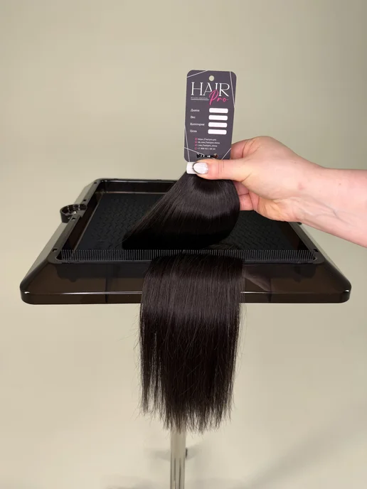 Hair_Pro Волосы для наращивания натуральные срез 60 см 100 гр, 100 г, фото 6