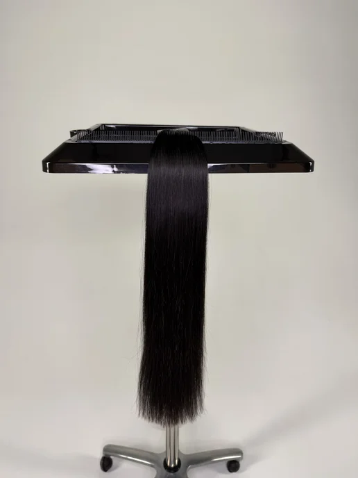 Hair_Pro Волосы для наращивания натуральные срез 60 см 100 гр, 100 г, фото 7