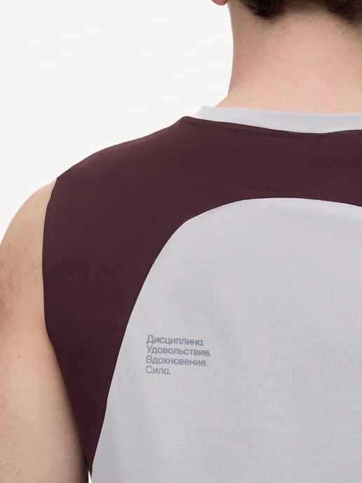 Bodycore Майка спортивная из быстросохнущей ткани, светло-серый, серый, фото 5