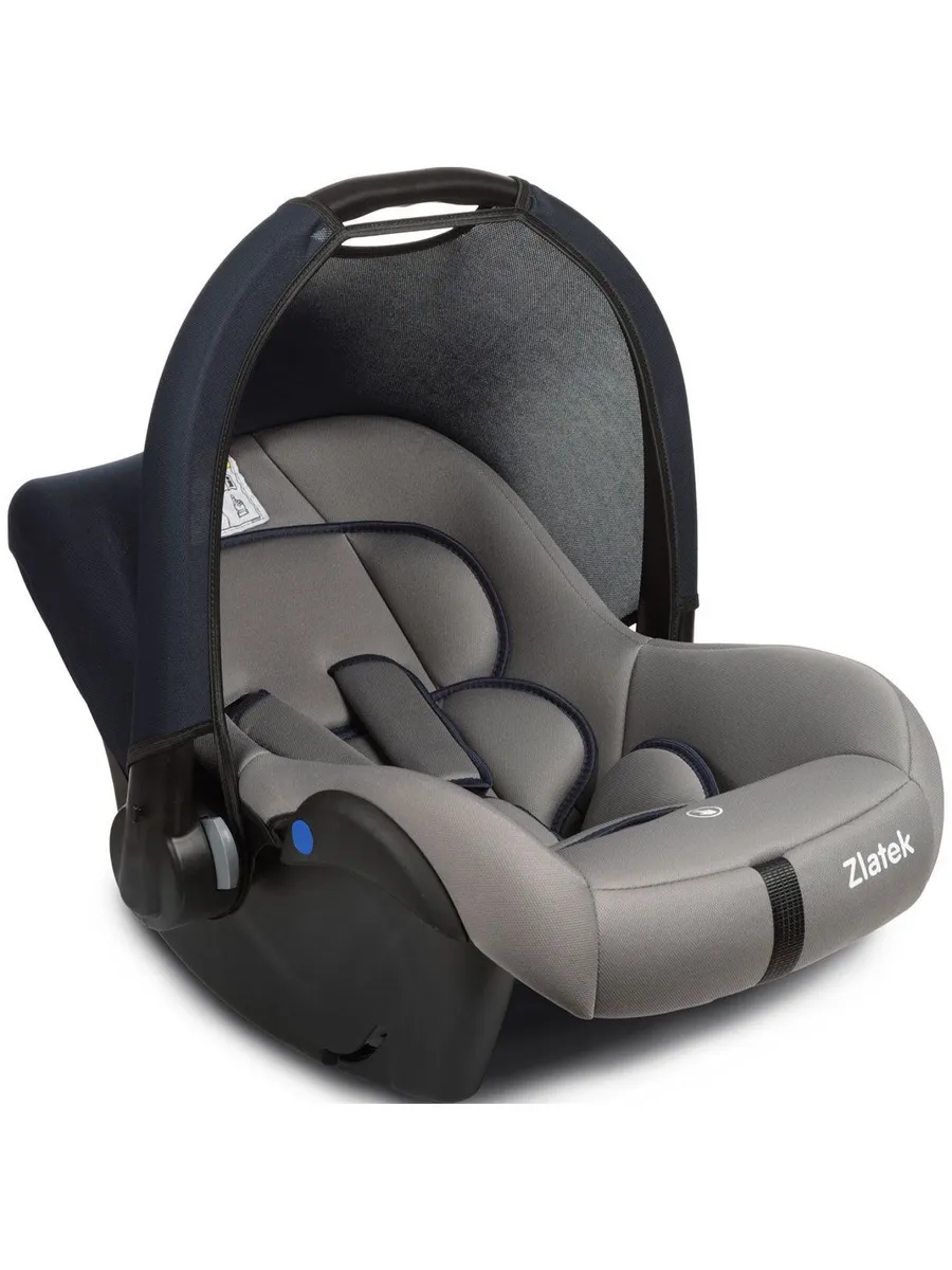 Автокресло Колибри Lux гр.0+, светло-серый (KRES4039)