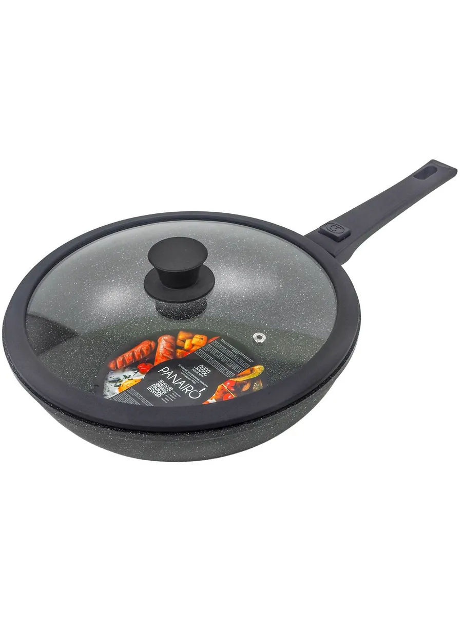 Вок (WOK) Expa induction, 28 см, с крышкой и съемной ручкой