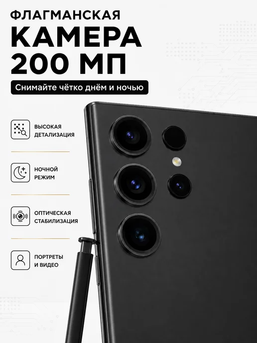 Смартфон Samsung S24 Ultra 12/512 ГБ, черный, фото 3