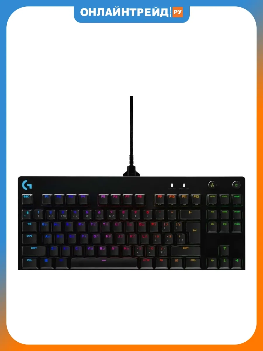 Клавиатура G Pro Mechanical Gaming Keyboard Black LOGITECH 788071694 купить в интернет‑магазине Wildberries