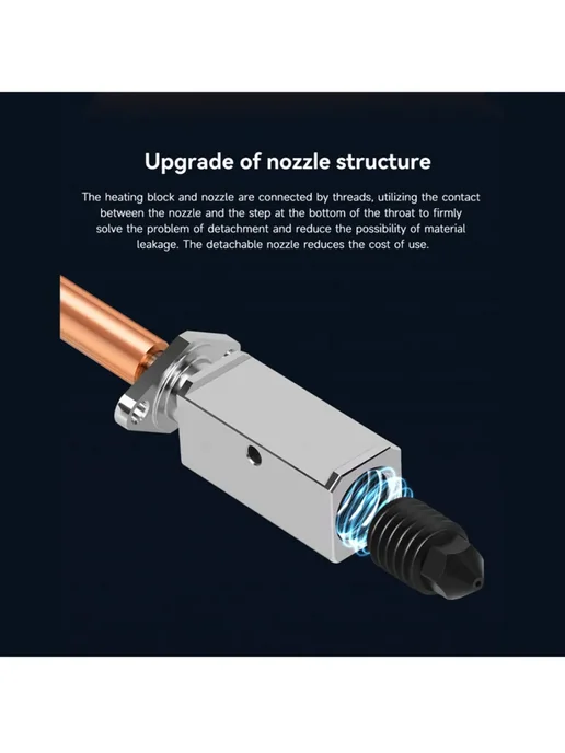 Sprout Lab Upgrade Red+Black Hotend Kit For X1 X1C TZ 2.0, черный, фото 8