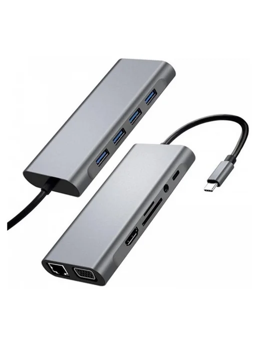 KS-is Док станция KS-099L USB Type C 11 в 1, 99 л, фото 2