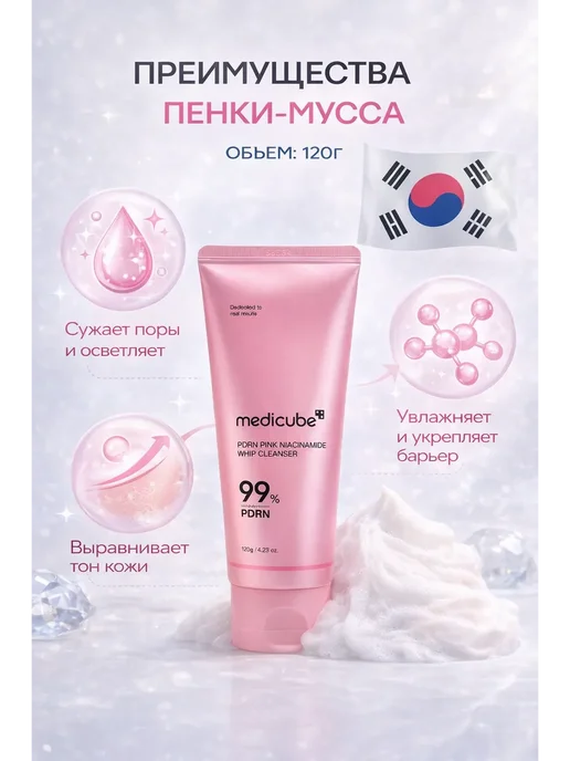 гулис Гель-пенка корейская от черных точек и воспалений 99%, черный, фото 2