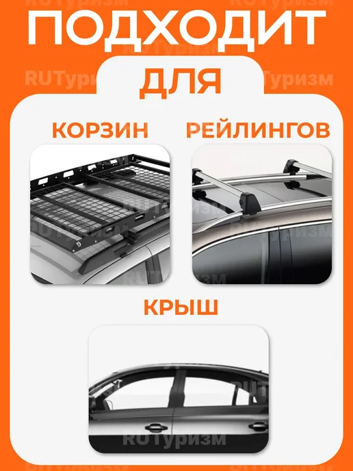 MaxBox Автобокс на крышу автомобиля универсальный багажник, черный, фото 4