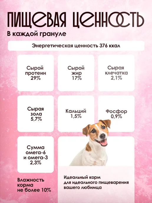 Сухой корм Delicana для собак, мелкие, 1,5 кг, фото 7