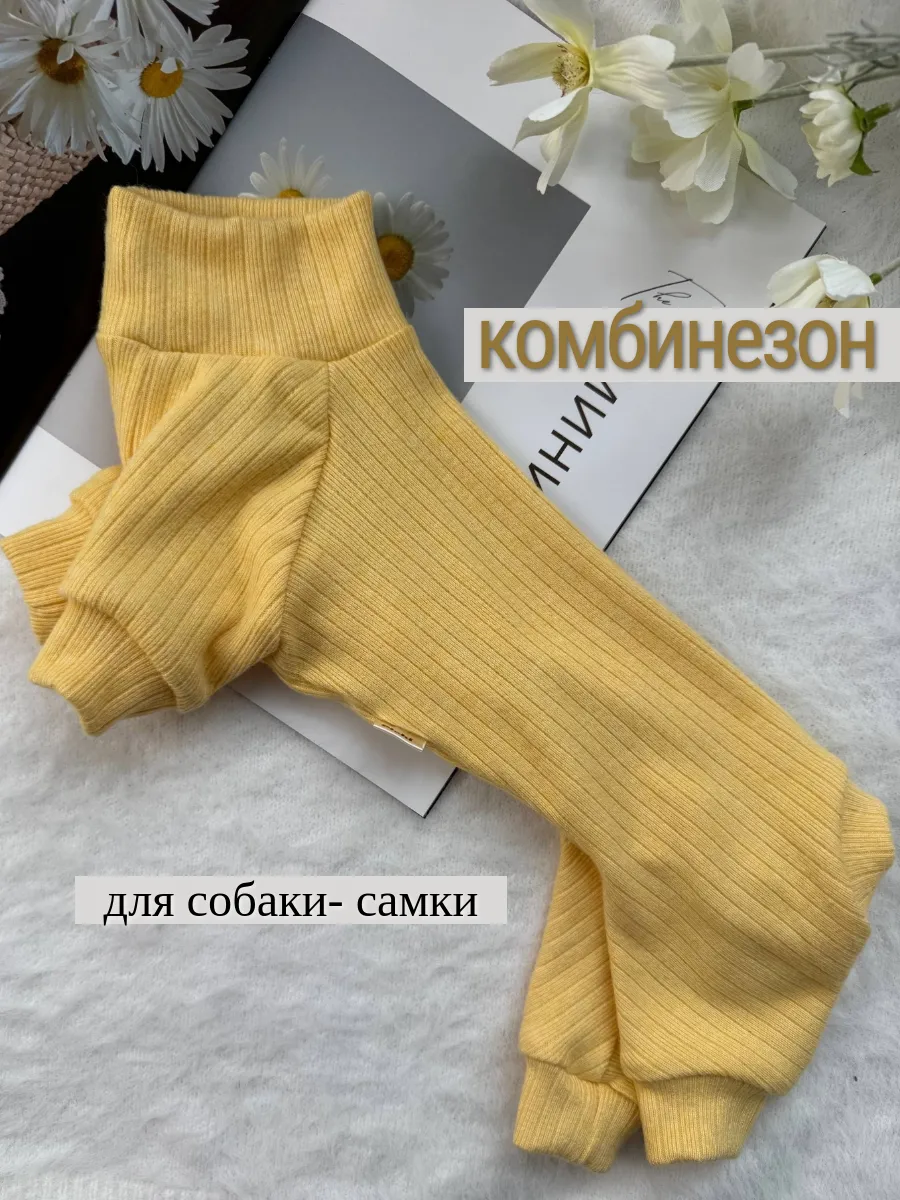 Комбинезон трикотажный для собак - самки