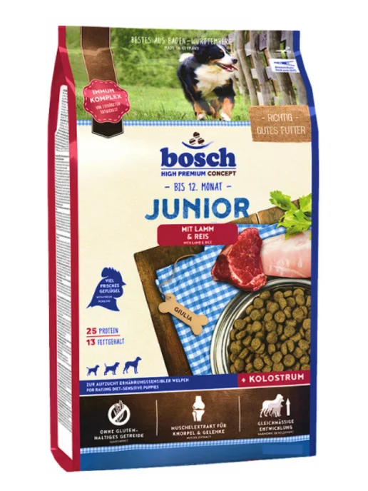 Сухой корм Bosch Petfood Cухой для собак, щенки, ягненок, 3 кг, фото 3
