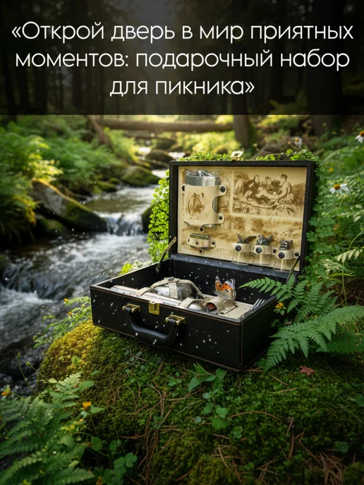 ООО "ВЭЛС" Набор подарочный на 3 персоны, ВЭЛС, черный, фото 4