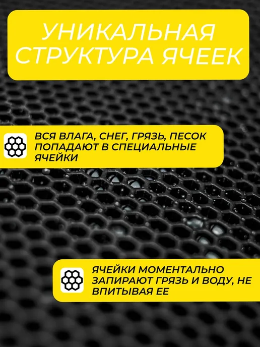 EVATEX-OPT Коврик для обуви, обувницы, универсальный 30х25 эва ева, 30x25, фото 3