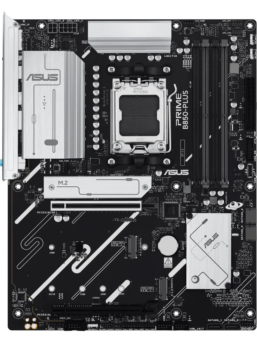 Материнская плата am5 PRIME B850-PLUS-CSM AMD B850 Asus 789010438 купить в интернет‑магазине Wildberries