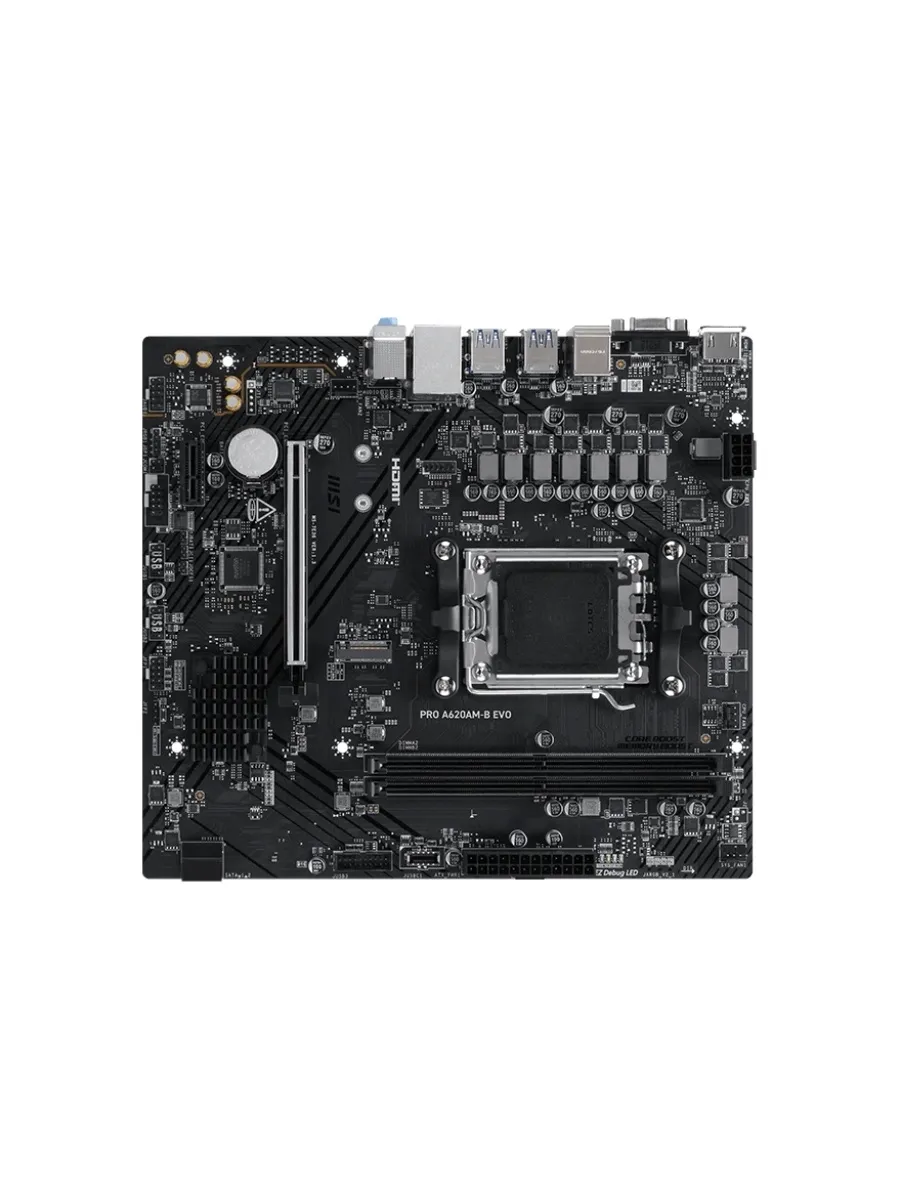 Материнская плата AM5 PRO A620AM-B EV AMD A620A MSI 789010466 купить в интернет‑магазине Wildberries