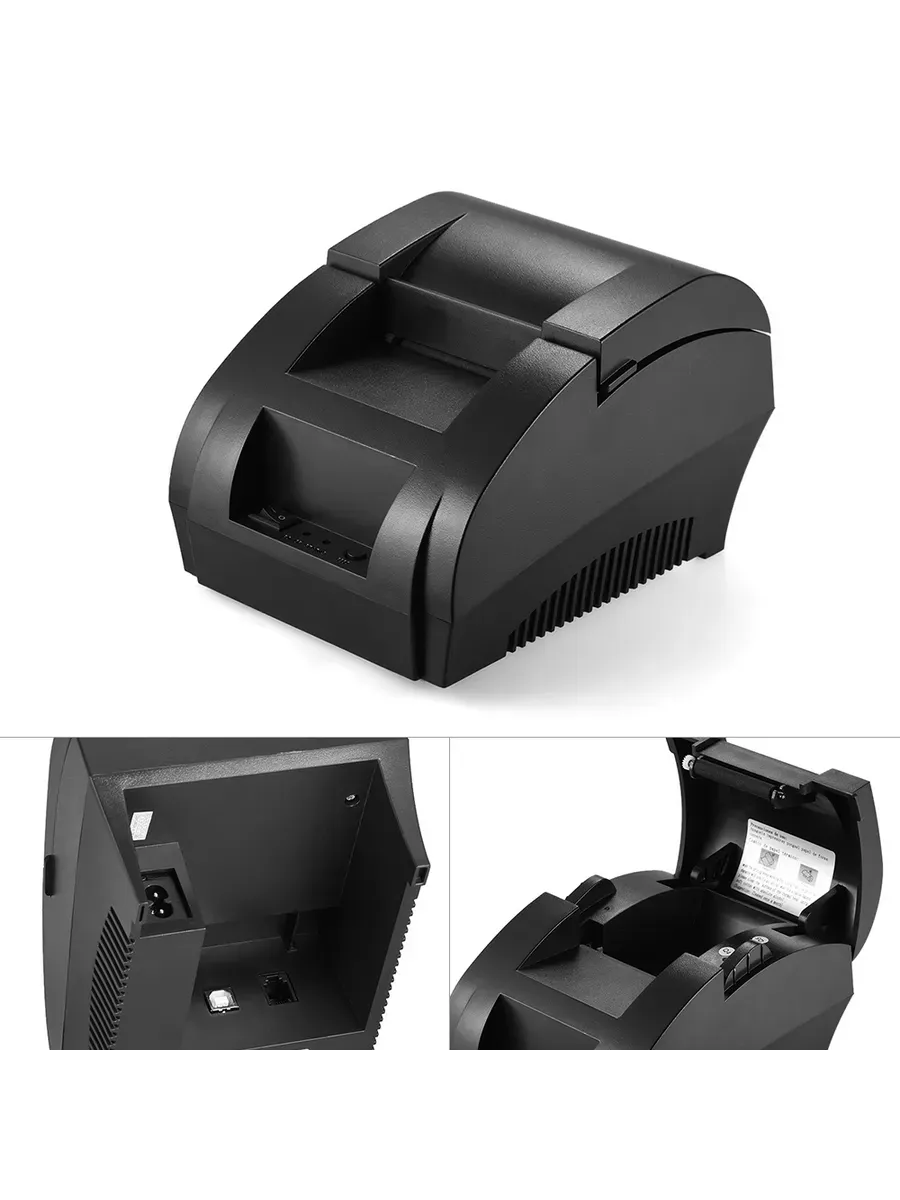 POS-5890K 58 мм USB-принтер для печати чеков, билетов,