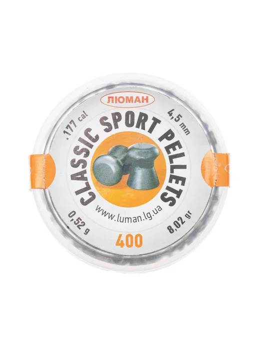 Люман Пули пневматические Classic Sport Pellets 4.5 мм, 400 шт, 0,52 г, фото 6