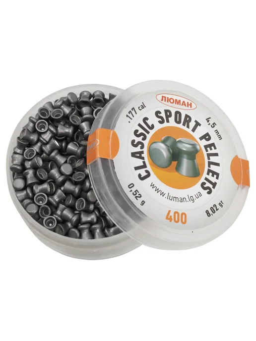 Люман Пули пневматические Classic Sport Pellets 4.5 мм, 400 шт, 0,52 г, фото 7