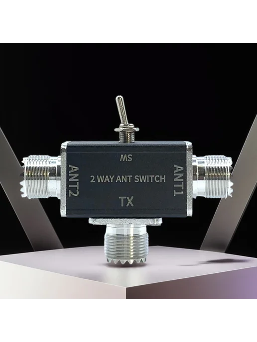 2-ходовой коммутатор CB HAM антенной защита 100W, 100 Вт, фото 2