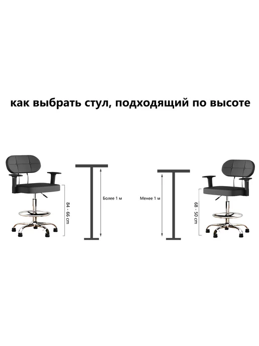 Офисное кресло,со съемными подлокотниками,Без Колеса, черный, фото 5