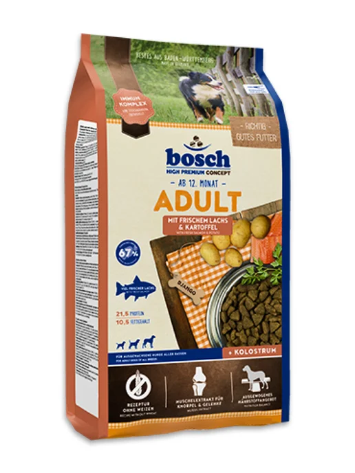 Сухой корм Bosch Petfood Картофелем для собак, взрослые, лосось, 3 кг, фото 4