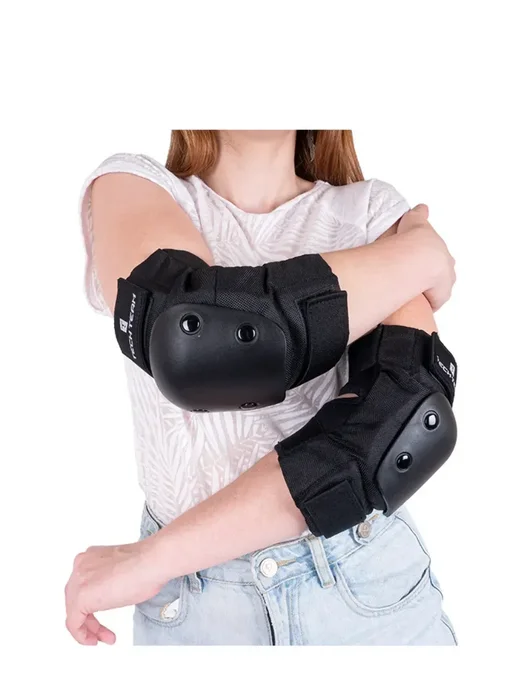 TechTeam Налокотники ARMOR first step Elbow black L, черный, фото 6