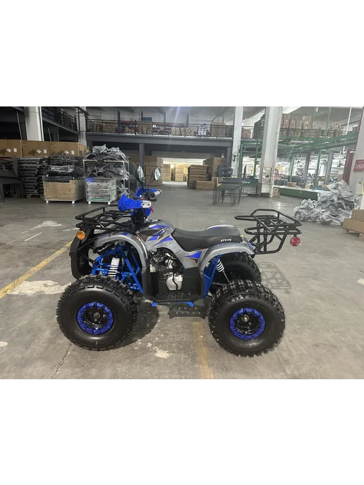 квадроцикл подростковый 125 сс ATV 125, синий, фото 3