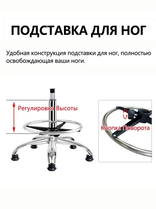 Офисное кресло,со съемными подлокотниками,Без Колеса, серый, фото 6