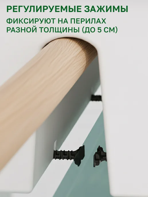 GT Кашпо на перила балконное 20 л для цветов и рассады 58 см, 20 л, фото 7