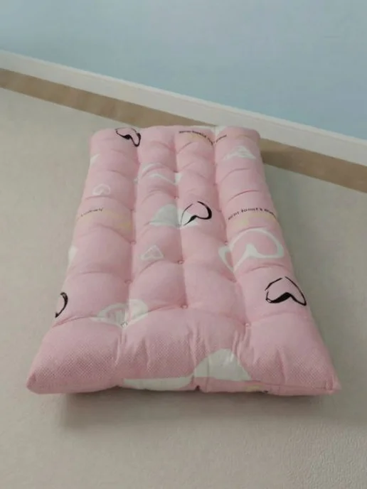 TEX MATTRESS-37 Матрас Детский 60х110см ватный, розовый, фото 6